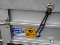 Koch U 4 ALU 2,50 x 1,25 m + KOCH-PROFI Hochplane 140 cm