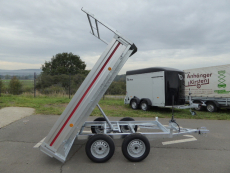 VDM TANDEM KIPPER Handpumpe 260x150x30cm 750 kg