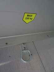 Debon C 500 Alu-Poly Kombi-Heckklappe/-tr 309 x 167x190cm 2 t