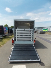 Vezeko VT 2700 K ALUDACH Kombi-Rampe 2 x Tür Treibgitter Quertrennung 305x170x190cm 2,7t