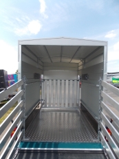 Vezeko VT 2700 K ALUDACH Kombi-Rampe 2 x Tür Treibgitter Quertrennung 305x170x190cm 2,7t