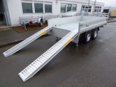 DEBON PW 3.6 ELEKTRO 360x180x35cm RAMPEN+STÜTZEN 3,5 t