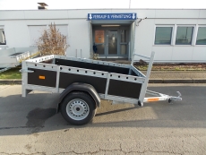 VDM Plywood H-Gestell + Reling 200x130x40cm