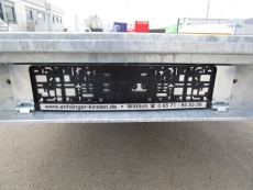 Eduard 3116 1,8t Plattform + Rampen 311x160cm Ladehöhe 63cm