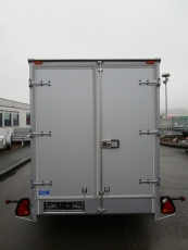 Absenker-Sandwichkoffer Husky FB K D 35.40/19 Tür+Rampe + Seitentür 398x177x190cm