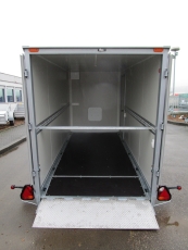 Absenker-Sandwichkoffer Husky FB K D 35.40/19 Tür+Rampe + Seitentür 398x177x190cm