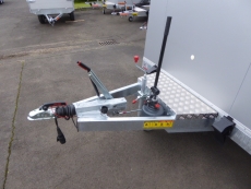 Absenker-Sandwichkoffer Husky FB K D 35.40/19 Tür+Rampe + Seitentür 398x177x190cm