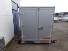 Absenker-Sandwichkoffer Husky FB K D 35.40/19 Tür+Rampe + Seitentür 398x177x190cm