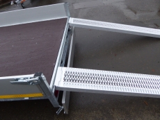 Eduard 5020 3,5t 3-Achser Rampen + Winde + Bodenverstärkung + Stützen 5,06x2,00x0,30m