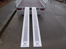 Eduard 5020 3,5t 3-Achser Rampen + Winde + Bodenverstärkung + Stützen 5,06x2,00x0,30m