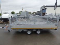 Eduard Alu 4020 4,06x2,00x0,30m + GITTER 70cm+Rampen+Winde 2,7t