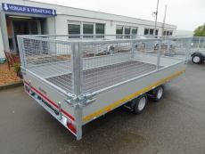 Eduard Alu 4020 4,06x2,00x0,30m + GITTER 70cm+Rampen+Winde 2,7t