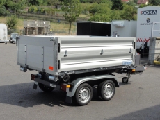 Pritsche mit Alu-Bordwänden für Hakengerät Konos Tandem 247x178x35cm