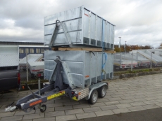 Abrollmulde 247x178x105cm für KONOS Hakenanhänger Tandem