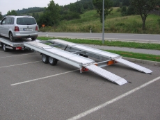 VEZEKO Autotransporter Überfahranhänger ! Preis auf Anfrage !