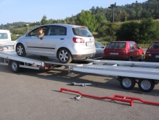 VEZEKO Autotransporter Überfahranhänger ! Preis auf Anfrage !