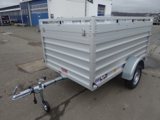 Koch U 6 ALU + Erhöhung + ALUDECKEL+ Reling 2,50x1,50x0,95m 750 kg