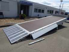 EDUARD 4022 kippbar 3t Elektro + Rampe 4,06x2,20x0,30m