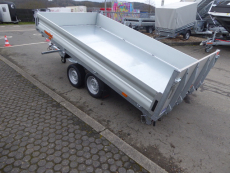 JuKi 35.4 3-Seitenkipper+ Maschinentransporter Elektro Stahlbelag 4x2,1m 3,5t VORRAT