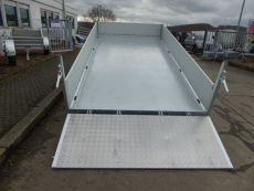 JuKi 35.4 3-Seitenkipper+ Maschinentransporter Elektro Stahlbelag 4x2,1m 3,5t VORRAT