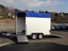 Vezeko VT 3500.39 ALU-Anhänger 395x220x190cm Frontrampe