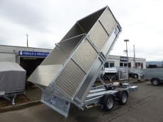 Ifor Williams TT 3621 STAHL geschlossener Aufsatz 3,66x1,98m ELEKTRO-/Handpumpe