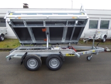 DEBON PW 2.4 ELEKTRO 2,6 t Rampen + Sttzen 3,05x1,75x0,35m