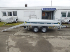 DEBON PW 2.4 ELEKTRO 2,6 t Rampen + Sttzen 3,05x1,75x0,35m