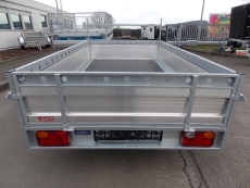 VDM XL ALU Anhänger 258x145x40cm Reling