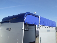 Vezeko ALU VT 2700 D 305x170x190cm Frontrampe Seitentür Kombi-Rampe 2,7 t