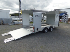 Debon C 1000 XXL ALU+Tür ALU-Erhöhungsrampen Winde 497x191x206cm 100 km/h 3,5t