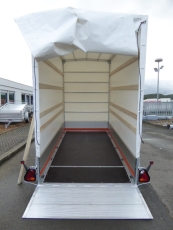 Vezeko Absenker Husky 35.35 Bordwandaufsatz EHydraulik Stahlauffahrrampe Hochplane 3,45x1,62x2,30m 3,5 t