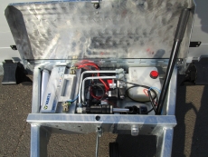 Vezeko Absenker Husky 35.35 Bordwandaufsatz EHydraulik Stahlauffahrrampe Hochplane 3,45x1,62x2,30m 3,5 t