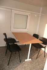 Bauwagen Mannschaftswagen MoBi 3201 + WC-Raum 313x217x212cm 1,35 t