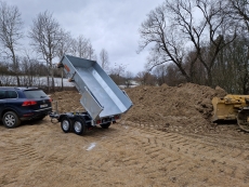 Vezeko PROFI-MULDENKIPPER Elektropumpe 260x152x35cm 2,7 t