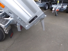 Vezeko PROFI-Kipper Stahlboden + Pendelklappe + Akkuschrauber-+Handpumpe 260x152x35cm 2,7 t