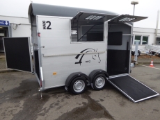 Cheval Liberté MAXI 2 EDITION 30 Schrägsteher für 2-Pferde Sattelraum+Pullmann2 100 km/h 2,6t