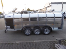 Ifor Williams TA 510 G 3 Achsen Rampe 434x178x122cm 3,5t
