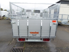 JuKi 35.3 Gitteraufsatz + KOMBI-3-Seitenkipper+ Maschinentransporter Elektropumpe Stahlboden