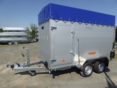 Vezeko VT 2000 ALU KOMBIRAMPE Seitentür Lüfter 295x160x190cm