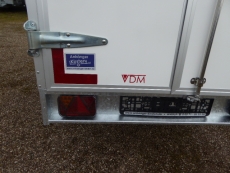 VDM Koffer mit Türen 258x130x150cm 750kg