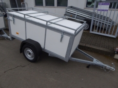 VDM Aktions-Deckelanhänger Plywood + Reling 200 x 100 x 65 cm 750 kg