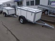 VDM Aktions-Deckelanhänger Plywood + Reling 200 x 100 x 65 cm 750 kg