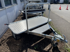 Debon Roadster Camp V 3 Kompaktanhänger zum Zweiradtransport 750 kg