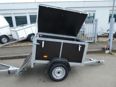 VDM Aktions-Deckelanhänger Plywood + Reling 150 x 100 x 65 cm 750 kg