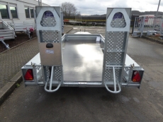 Ifor Williams GX 125 HD Einzelrampen + 6 x Ösen 366x157cm 3,5t
