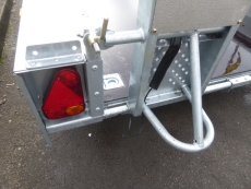 Ifor Williams GX 125 HD Einzelrampen + 6 x Ösen 366x157cm 3,5t