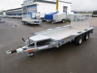 Ifor Williams GX 125 HD Einzelrampen + 6 x Ösen 366x157cm 3,5t