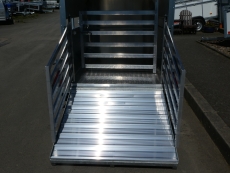 Ifor Williams P 6 G 198x121x115cm Quertrennung + Rampe 1,4 t