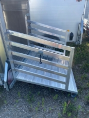 Ifor Williams P 6 G 198x121x144cm Quertrennung + Rampe 1,4 t